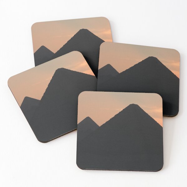 Item preview, Giza pyramids at sunset designed and sold by zumi.