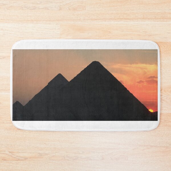 Item preview, Giza pyramids at sunset designed and sold by zumi.