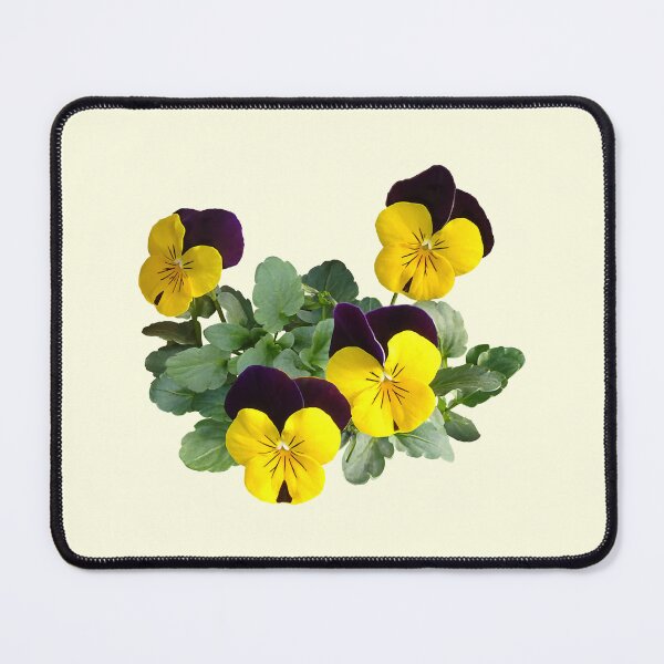Item preview, Violas Sorbet Yellow Jump Up designed and sold by Susan Savad.