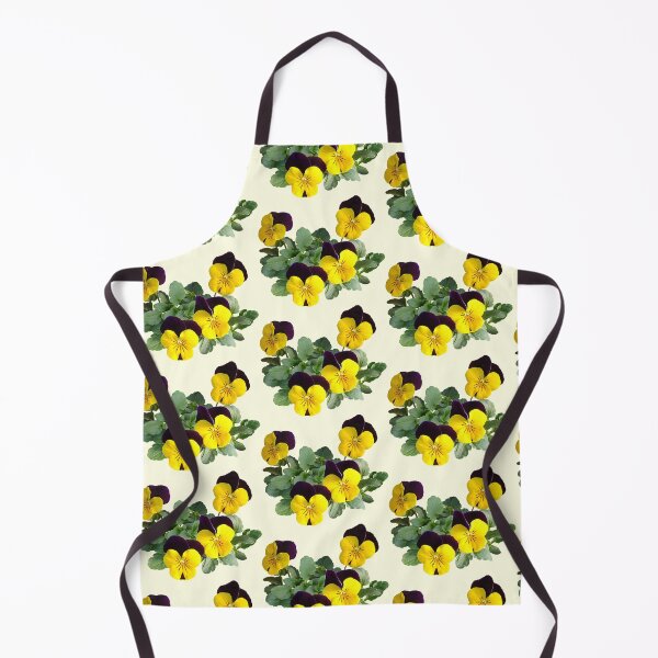 Item preview, Violas Sorbet Yellow Jump Up designed and sold by Susan Savad.