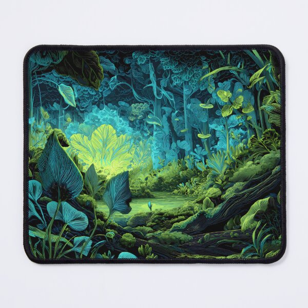 Item preview, Glowing Jungle Oasis Scene designed and sold by LuminousFoundry.