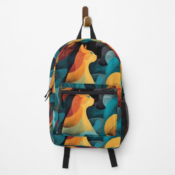 Item preview, Art Design Cat Colors Illustration Aesthetic Landscapes  designed and sold by ART ATTACK ZONE.