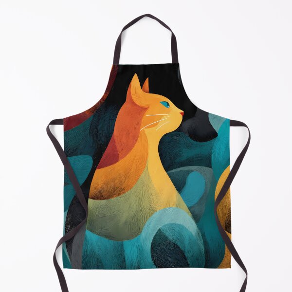Item preview, Art Design Cat Colors Illustration Aesthetic Landscapes designed and sold by ART ATTACK ZONE.