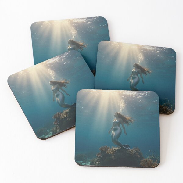 Item preview, Mermaid on the sunny ocean designed and sold by Design-AS7.