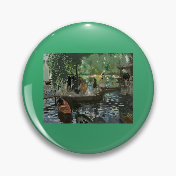 Item preview, Kuro Kitty in Art History: Le Grenouillère, August Renoir designed and sold by NowellM.