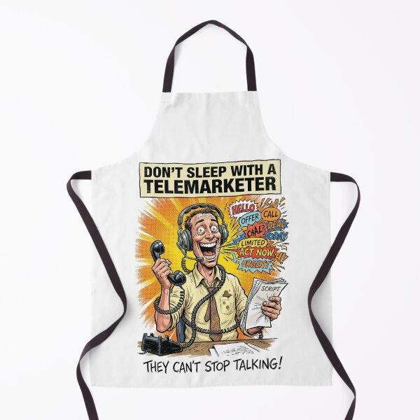 Item preview, DON’T SLEEP WITH A TELEMARKETER • THEY CAN’T STOP TALKING! designed and sold by graficsfx.