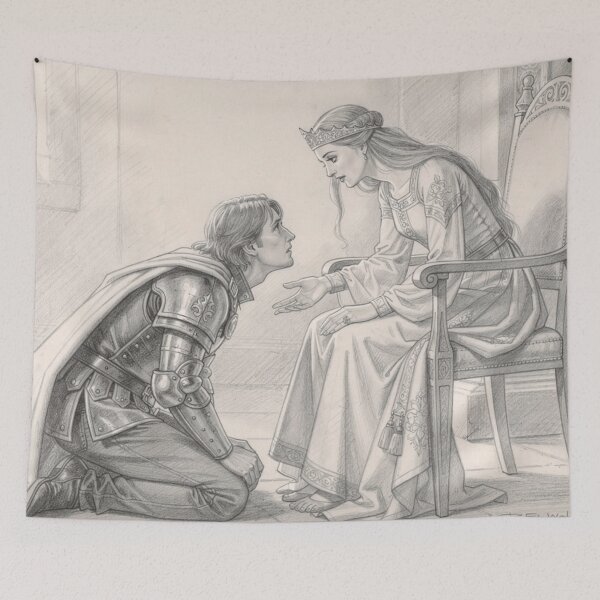 Item preview, Guinevere and Lancelot designed and sold by jefboutique6150.