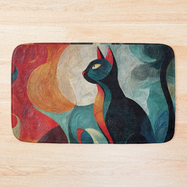 Item preview, Design Cat Colors Illustration Aesthetic Landscapes  designed and sold by ART ATTACK ZONE.