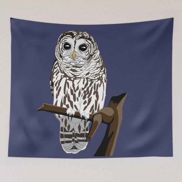 Item preview, Barred Owl designed and sold by BennuBirdy.