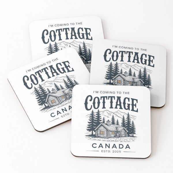 Item preview,   I'm Coming to The Cottage est 2025 Retro Canada designed and sold by ZACK ART.