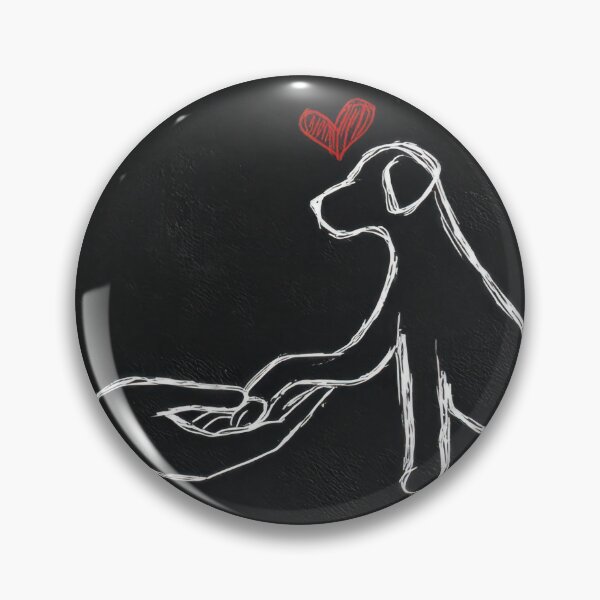 Item preview, Hand and dog with heart designed and sold by anytka.
