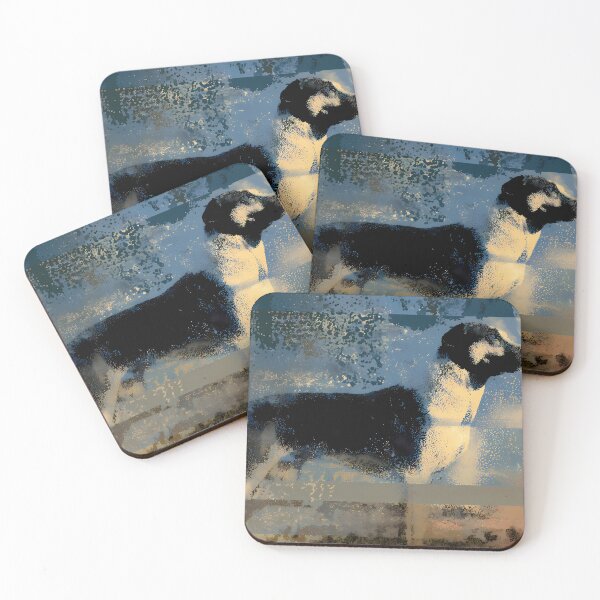 Item preview, Wall Dog Colors Illustration Aesthetic Landscapes  designed and sold by ART ATTACK ZONE.