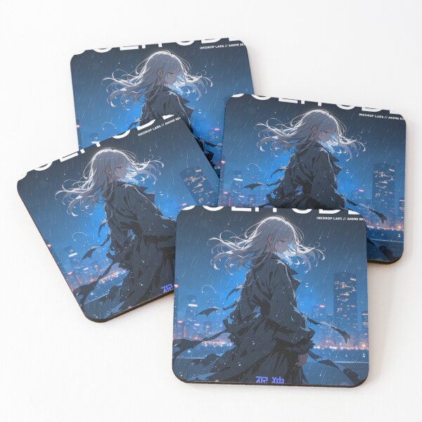 Item preview, Solitude Lone Figure Dark Atmospheric Design designed and sold by InkDropLabs.