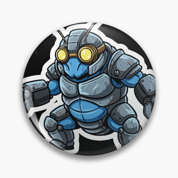 Item preview, Steampunk Bionic Warrior Blue Steel Armor designed and sold by PixelStudioBe.