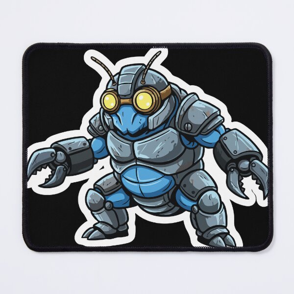 Item preview, Steampunk Bionic Warrior Blue Steel Armor designed and sold by PixelStudioBe.