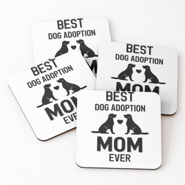 Item preview, Best Dog Adoption Mom Ever – Dog Lover Rescue Mom Shirt designed and sold by Designs That Speak ✨.