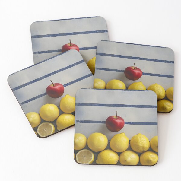 Item preview, Apple Among Lemons Minimalist Wall Art designed and sold by NarjaShop.