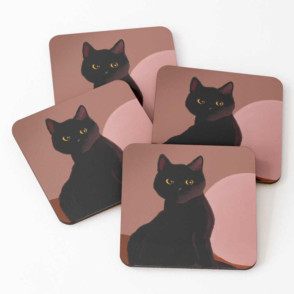Item preview, Coasters (Set of 4) designed and sold by ROCIODRAMATICA.