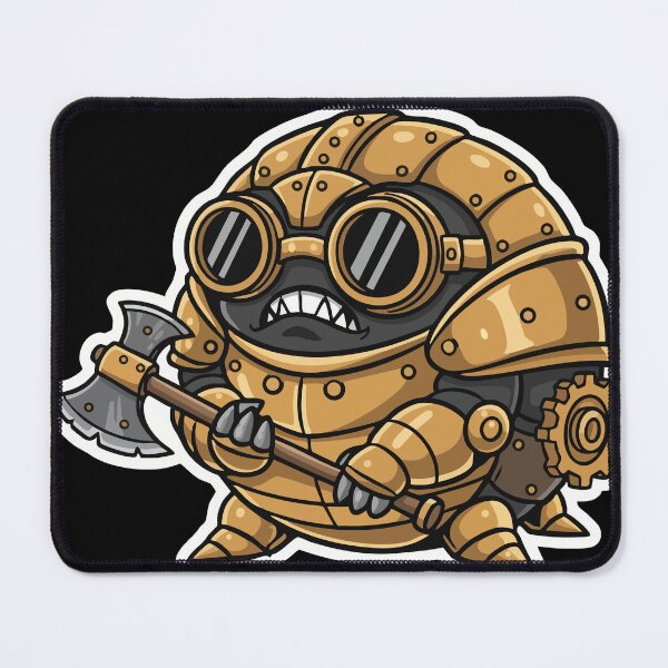 Item preview, Woodlouse Steampunk Warrior Axe Copper Armor designed and sold by PixelStudioBe.
