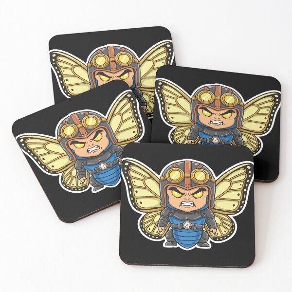 Item preview, Butterfly Aviator Steampunk Blue Armor designed and sold by PixelStudioBe.