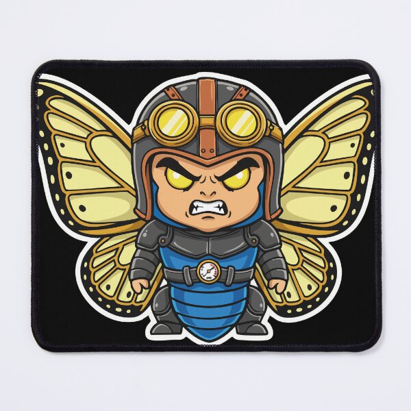 Item preview, Butterfly Aviator Steampunk Blue Armor designed and sold by PixelStudioBe.
