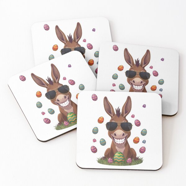 Item preview, Easter Donkey Graphic Tee – Holiday Animal Shirt for Women & Men designed and sold by FOUAD HAMIMI ⭐⭐⭐⭐⭐.