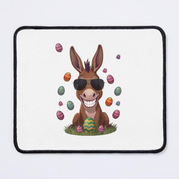 Item preview, Easter Donkey Graphic Tee – Holiday Animal Shirt for Women & Men designed and sold by FOUAD HAMIMI ⭐⭐⭐⭐⭐.
