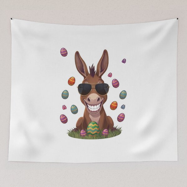 Item preview, Easter Donkey Graphic Tee – Holiday Animal Shirt for Women & Men designed and sold by FOUAD HAMIMI ⭐⭐⭐⭐⭐.