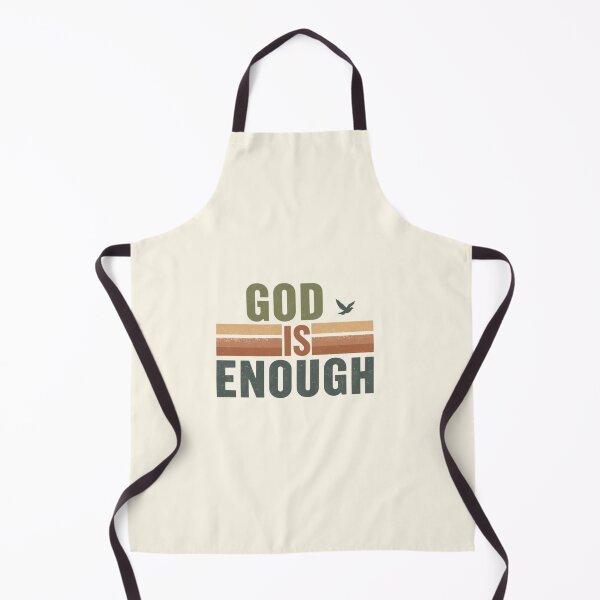 Item preview, God Is Enough Minimal Christian Faith Typography designed and sold by Sunniz.