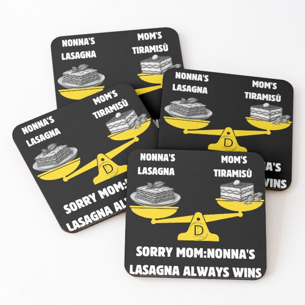 Item preview, Titolo (Title): > Funny Italian Grandma Gift: Nonna's Lasagna Always Wins Black Versiin designed and sold by TheItaliandilemma.
