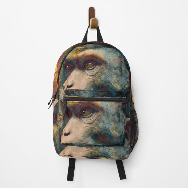 Item preview, Retro Monkey Colors Illustration Aesthetic Landscapes  designed and sold by ART ATTACK ZONE.