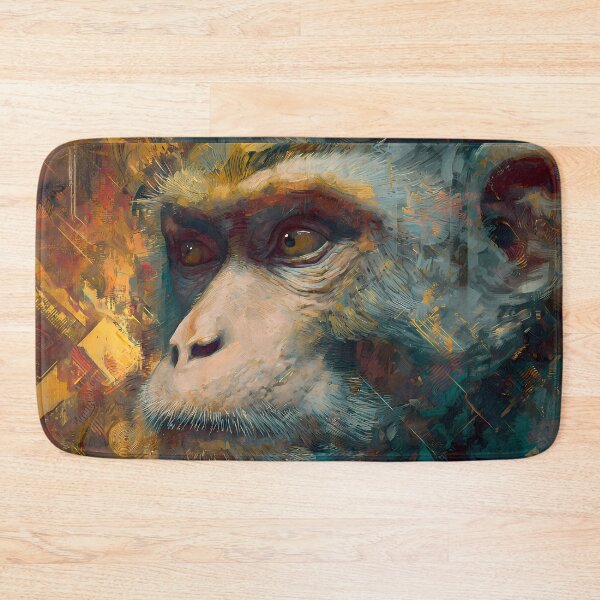 Item preview, Retro Monkey Colors Illustration Aesthetic Landscapes  designed and sold by ART ATTACK ZONE.