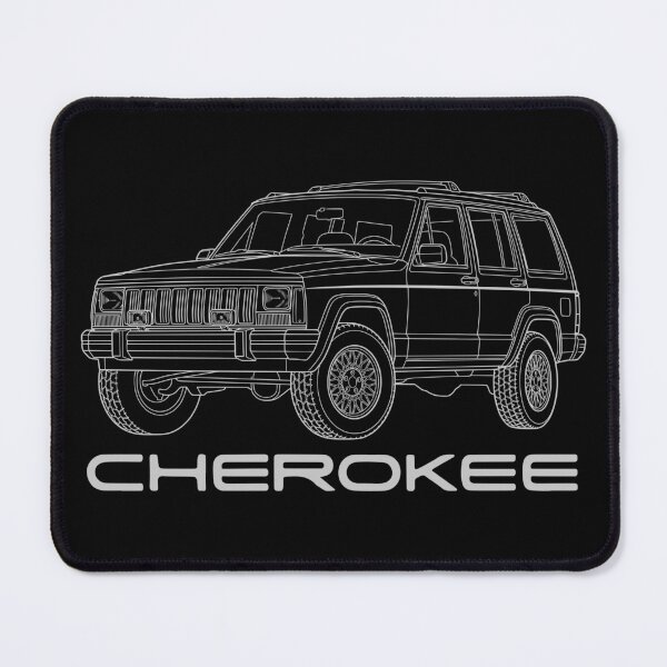 Item preview, 84-96 Cherokee XJ Line Art Factory Stock 4x4 White designed and sold by Off-Road-Zone.