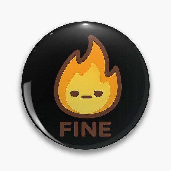 Item preview, Fine — Deadpan Flame designed and sold by DreamMachine69.