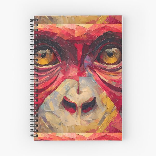 Item preview, Eyes Monkey Face Colors Illustration Aesthetic Landscapes  designed and sold by ART ATTACK ZONE.