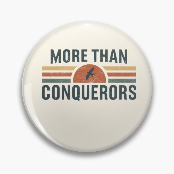 Item preview, More Than Conquerors Christian Victory Design designed and sold by Sunniz.