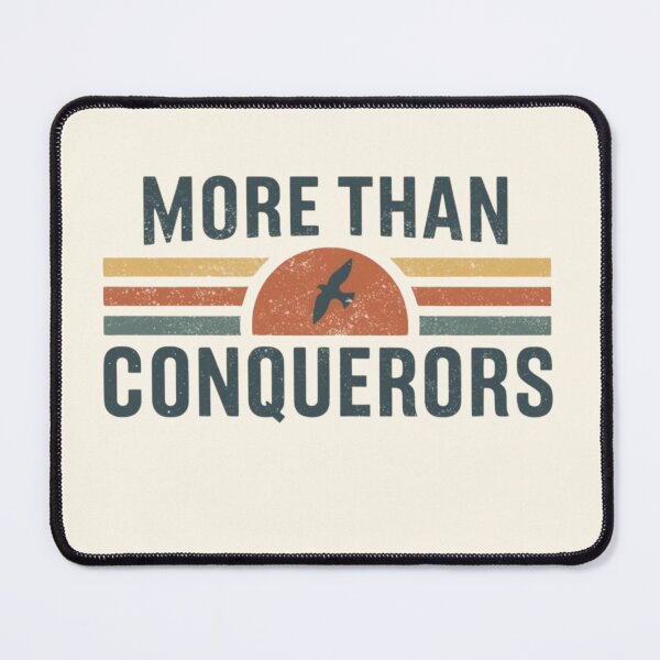 Item preview, More Than Conquerors Christian Victory Design designed and sold by Sunniz.