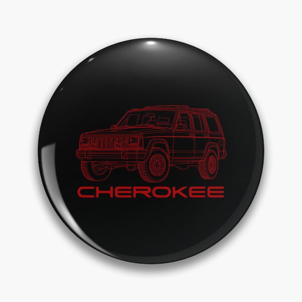 Item preview, 84-96 Cherokee XJ Line Art Factory Stock 4x4 Red designed and sold by Off-Road-Zone.