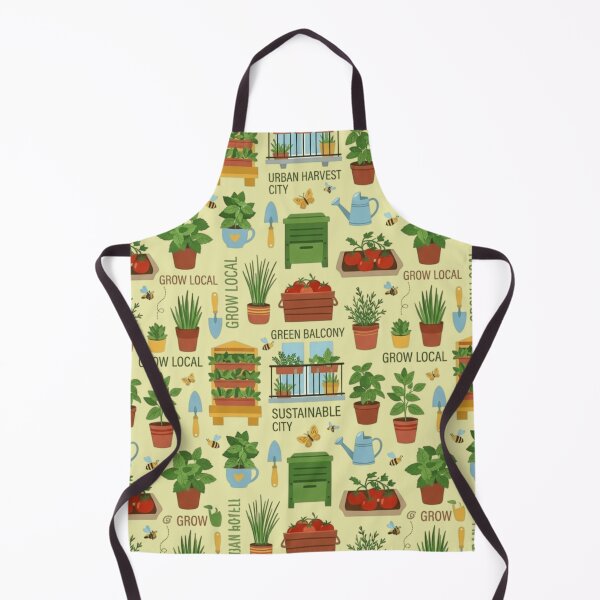 Item preview, Urban Harvest: Sustainable City Garden Pattern designed and sold by FarDesign.