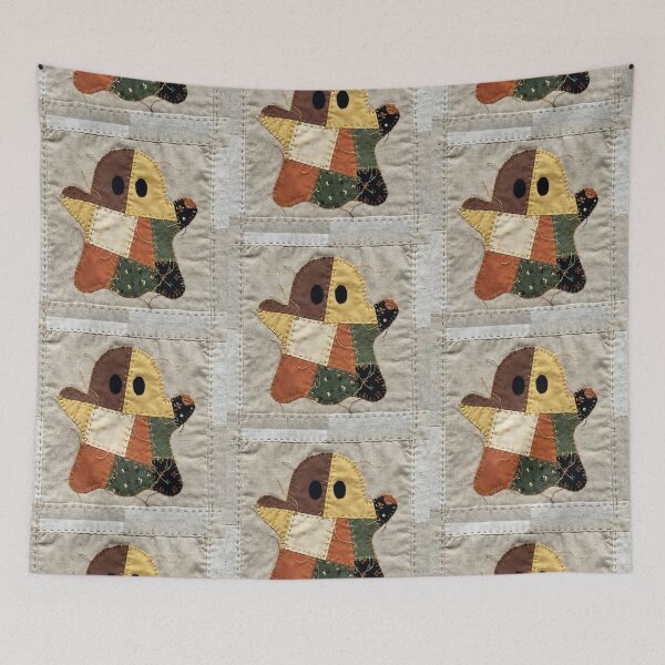 Item preview, Happy Patchwork Ghost designed and sold by TackyTime.