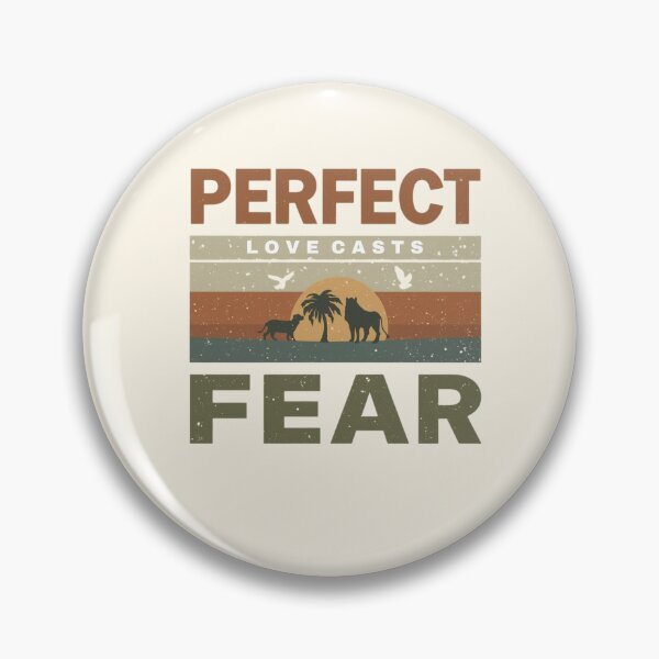 Item preview, Perfect Love Casts Out Fear Christian Design designed and sold by Sunniz.