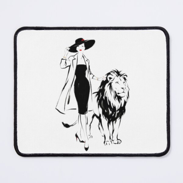 Item preview, The girl and the lion. designed and sold by Natalia-Vlad.