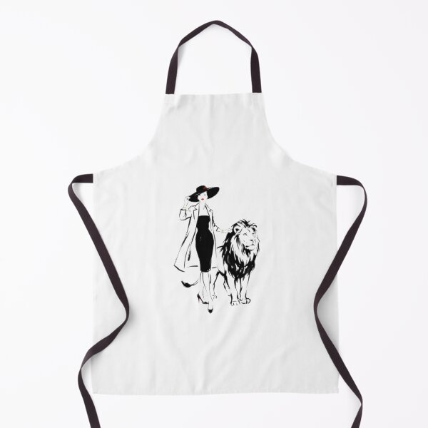 Item preview, The girl and the lion. designed and sold by Natalia-Vlad.