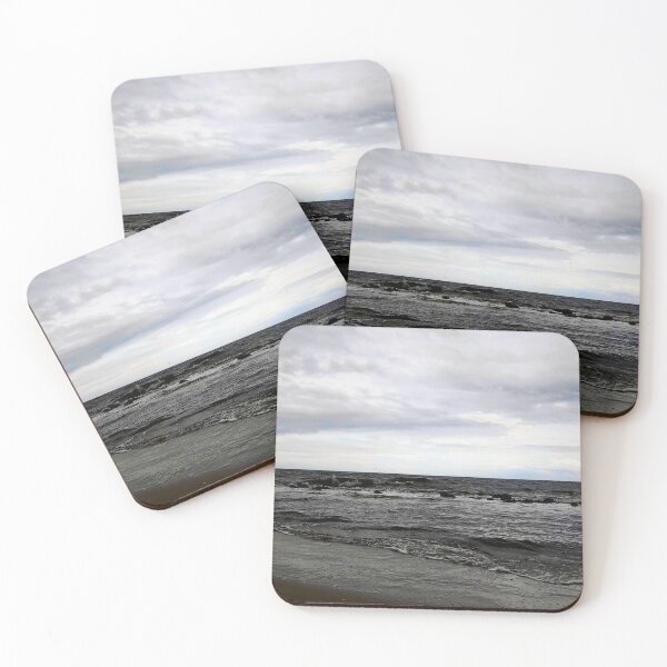 Item preview, Overcast Ocean Shoreline designed and sold by Stacey's unpromised.