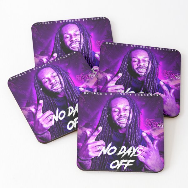 Item preview, No Days Off Cover designed and sold by Art By Beezy.