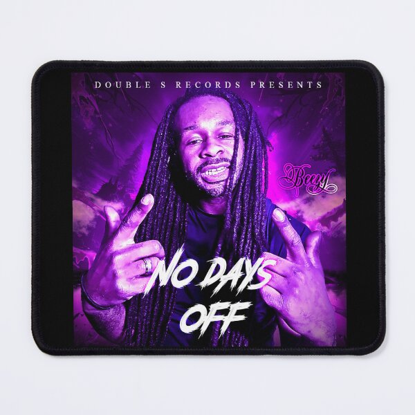 Item preview, No Days Off Cover designed and sold by Art By Beezy.