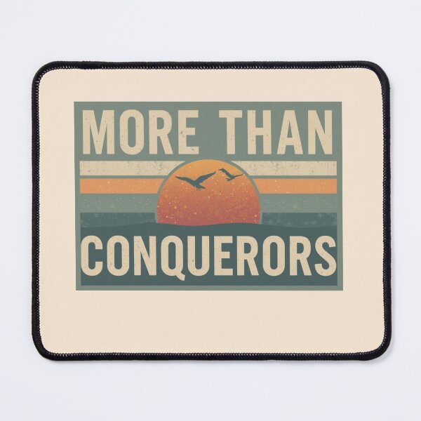 Item preview, Copy of More Than Conquerors Christian Victory Design 2 designed and sold by Sunniz.