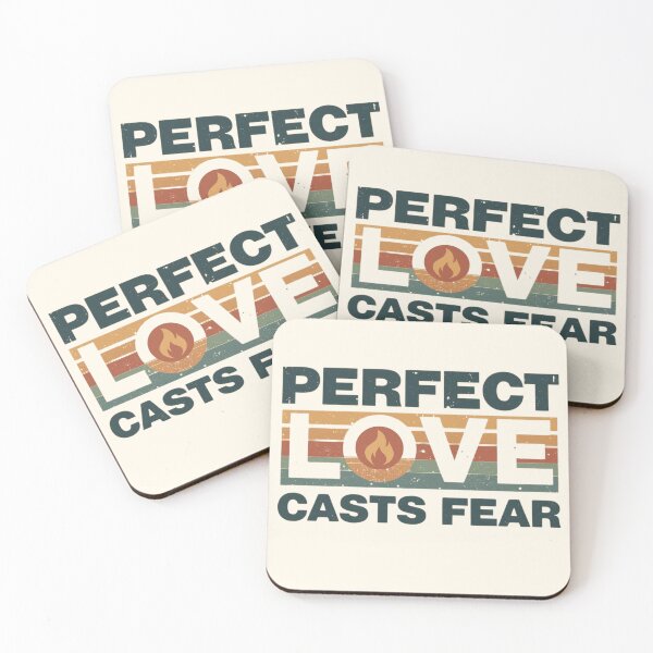 Item preview, Copy of Perfect Love Casts Out Fear Christian Design designed and sold by Sunniz.