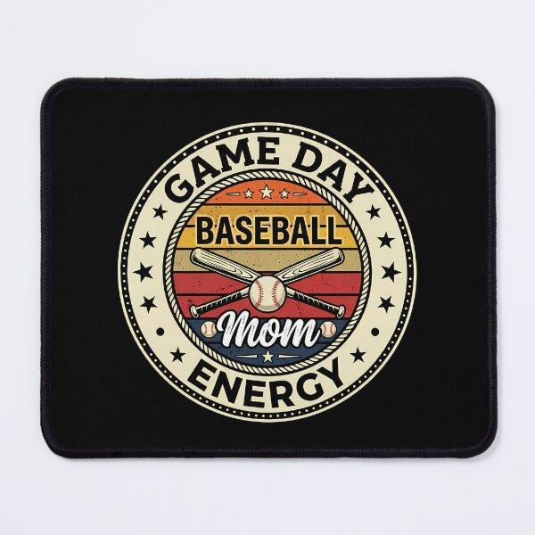 Item preview, Mom Energy Bats & Balls Diamond Field Fan designed and sold by zbox1.