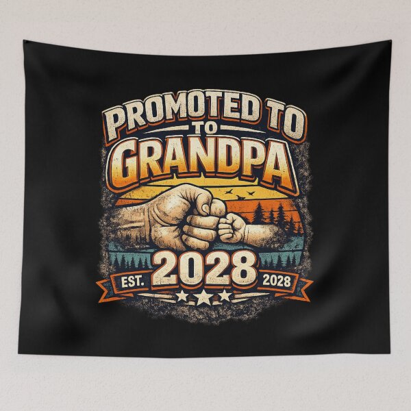 Item preview, Promoted to Grandpa 2028 Shirt – New Grandpa Gift 2028, Pregnancy Announcement Tee, First Time Grandpa Shirt designed and sold by TKOprintdesigns.